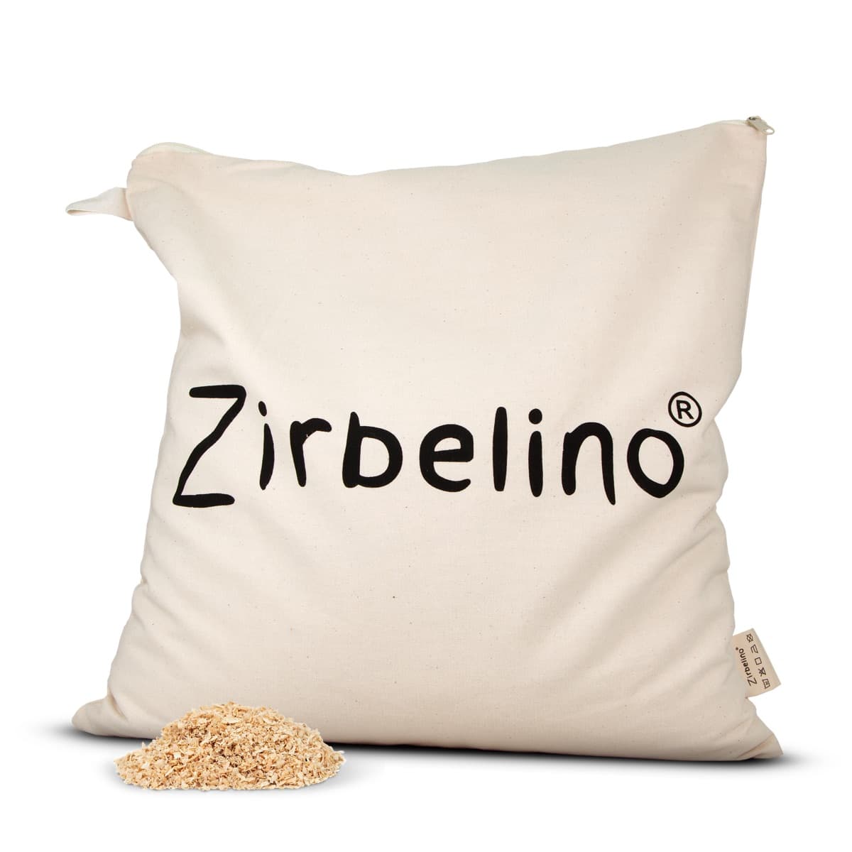 Zirbenkissen 40x40cm 40x40cm, Außenbezug: 100% Baumwolle